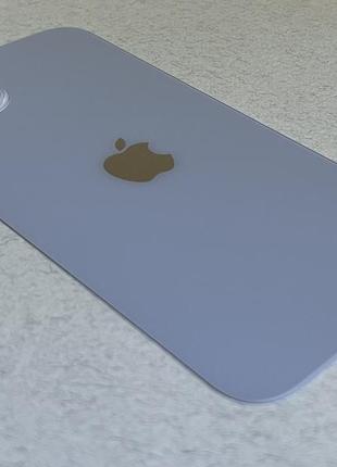 Iphone 14 plus blue задняя стеклянная крышка синего цвета для ремонта