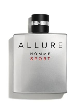 Чоловіча туалетна вода chanel allure homme sport, 100 мл