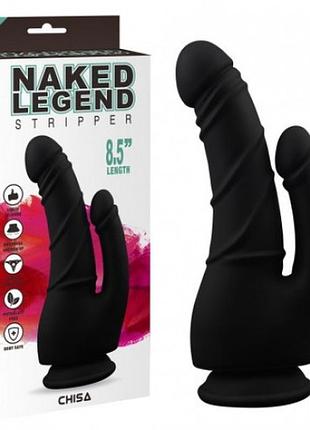 Двойной фаллоимитатор naked legend stripper супер шоп 6