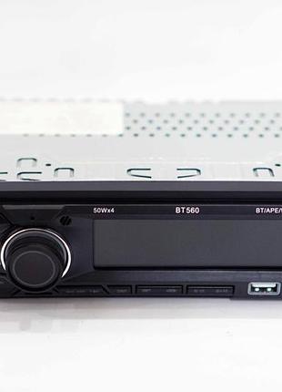 Автомагнитола bt560 rgb 2xusb+bluetooth+sd+aux 4x50w 9