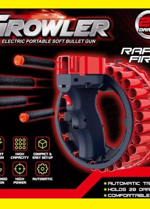 Автомат із присосками growler h01 28 зарядів на акумуляторі