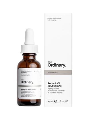 Сироватка з ретинолом 1% у сквалані the ordinary  retinol 1% in squalane 30 мл