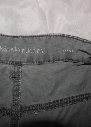 Шорти джинсові чоловічі calvin klein jeans р.52 010shm (тільки в зазначеному розмірі, тільки 1 шт.)7 фото