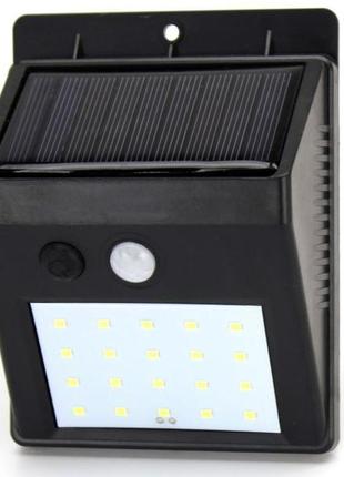 Настенный уличный фонарик 20 led solar motion sensor light 609-20smd весенняя распродажа!