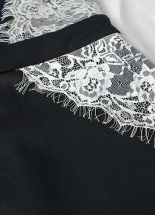 Брендовое коктельное платье бюстье облегающая черная от ax paris5 фото