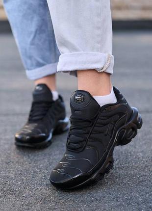 Кросівки nike air max tn full black