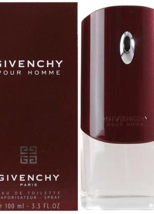 Чоловіча туалетна вода givenchy pour homme, 100 мл.