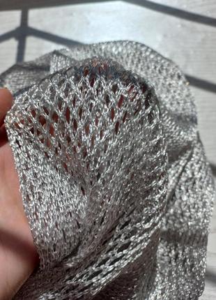 Шарф с люрексом