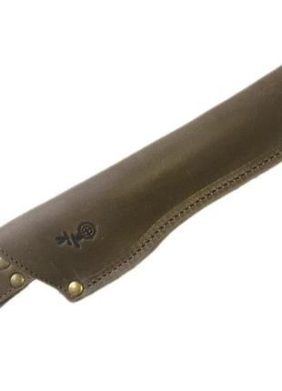 Чехол для ножа кожаный (3,5/13,5) канвас