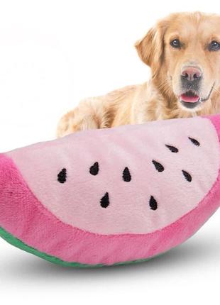 Іграшка для собак "watermelon" плюшева