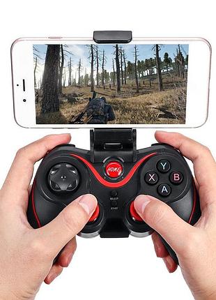 Джойстик x7 bluetooth беспроводной геймпад с держателем
