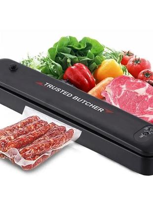 Вакуумний пакувальник vacuum sealer чорний