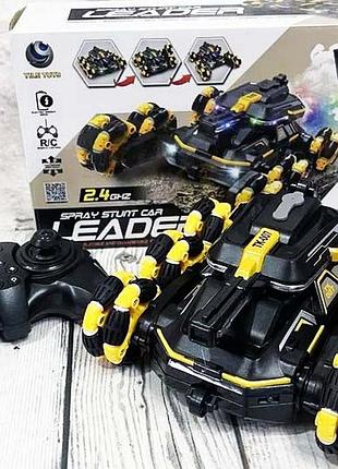 Танк yl-84 трехосный вездеход на радиоуправлении парогенератор