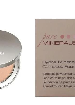 Пудра для обличчя artdeco hydra mineral compact foundation 60 — light beige (світло-бежевий), запасний блок3 фото