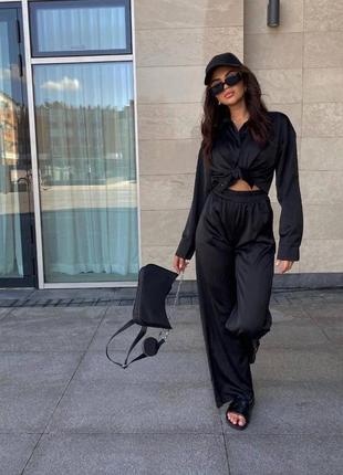 Костюм шовковий