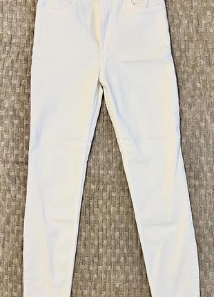 Новые белые джинсы zara