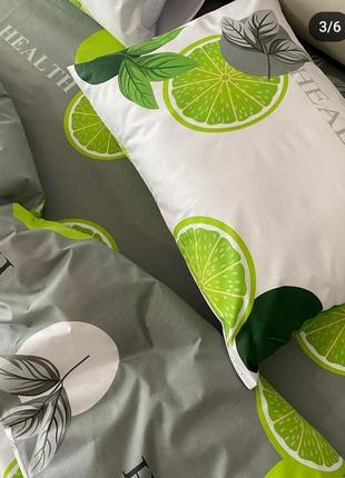 Комплект постільної білизни бязь gold 1,5 спальний