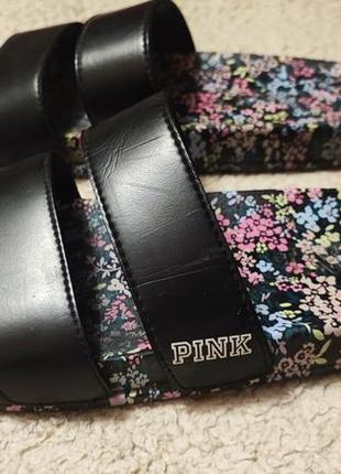 Шлепанцы  pink от  victoria's secret5 фото
