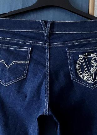 Стрейчевые джинсы, 46-48?, хлопок, эластан, versace jeans5 фото