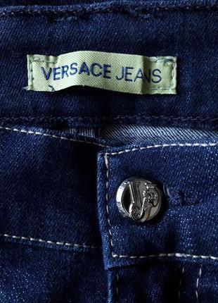 Стрейчевые джинсы, 46-48?, хлопок, эластан, versace jeans4 фото