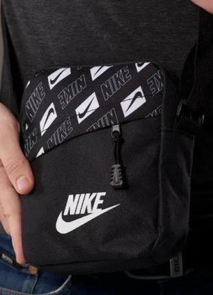 Сумка чоловіча через плече nike месенджер oxford чорна