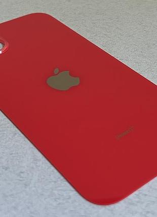 Iphone 14 plus red задняя стеклянная крышка красного цвета для ремонта