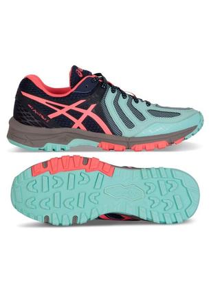 Кросівки жіночі asics gel-fujiattack 5 wmn 35,5 (22,5 cм) aqua splash/diva pink/indigo blue (t680n-6720-35.5)1 фото