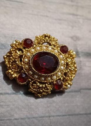 Брошь винтаж,викторианский сииль