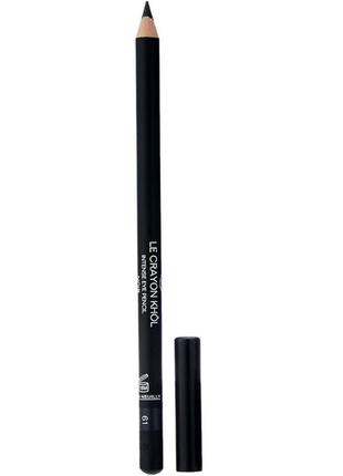 Олівець чорний chanel le crayon khol intense eye pencil 61 noir без коробки 1.4 г