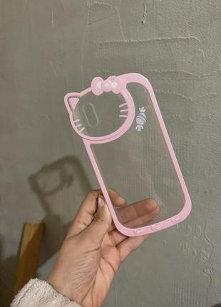 Чехол hello kitty на iphone xs