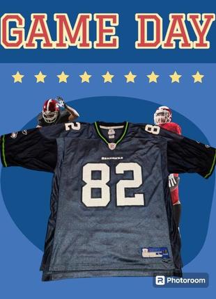 Футболка, jersey reebok nfl seattle seahawks, michael jackson