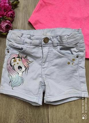 Шорти джинсові h&m