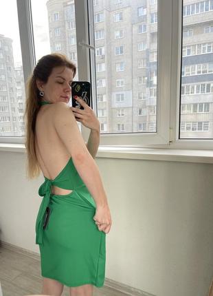 Plt сукня рубчик з голою спинкою