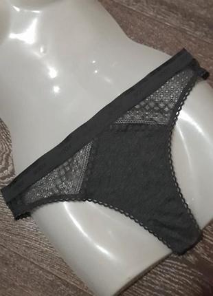 Красиві трусики бікіні з мереживом р.10 / 38 від marks & spencer