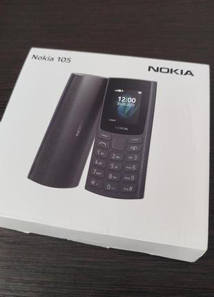 Мобильный телефон "nokia 105 ss 2023 charcoal"