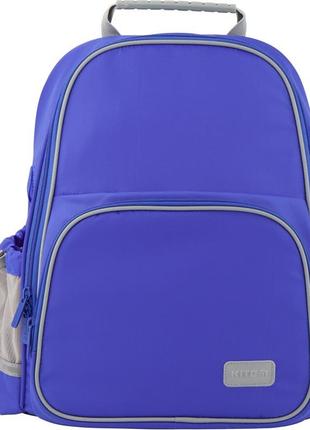 Рюкзак школьный полукаркасный education "smart" синий, kite (k19-720s-2)
