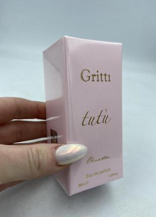 Dr. gritti tutu eau de parfum 38мл