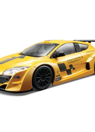 Автомодель - renault megane trophy (довтий металік, 1:24) 18-22115