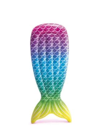 Надувной плотик "рыбка" mermaid tail float intex, 178х76х18 см (58788)