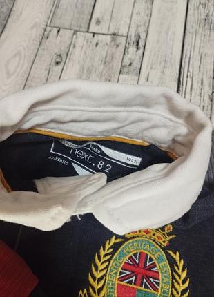 Комплект next 3-6 мес :джинсы /кофта7 фото