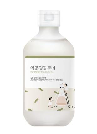 Питательный тонер с экстрактом черных соевых бобов round lab soybean nourishing toner