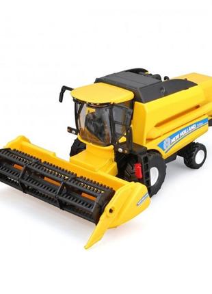 Автомодель - зерноуборочный комбайн new holland tc5.90 (18-31721)