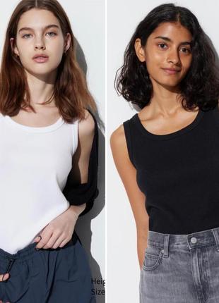 Майка жіноча рубчик uniqlo