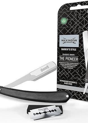 Небезпечна бритва wilkinson sword barber's style the pioneer + 5 лез 02572