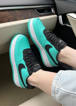 Кроссовки nike air force 1 tiffany &amp; co