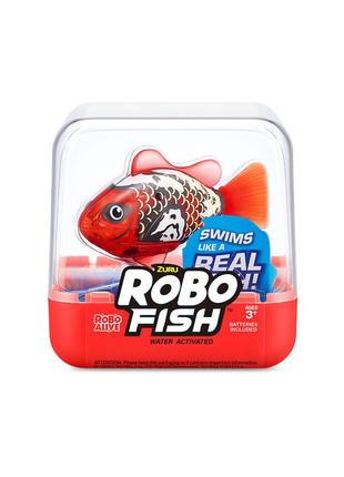 Інтерактивна іграшка robo alive s3 – роборибка (червона) 7191-1