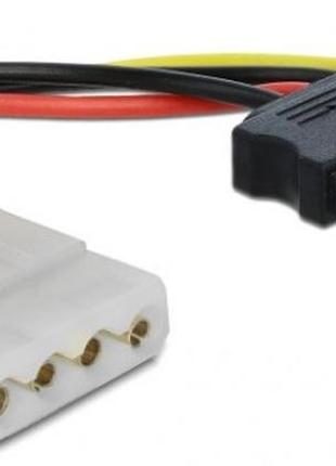 Кабель питания molex-sata 21cm