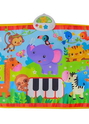Музыкальный коврик kids hit "зоопарк", 50х70 см (kh04-003)6 фото