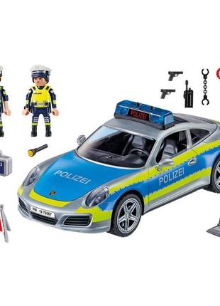 Конструктор playmobil "поліцейська машина porsche 911 carrera 4s", 36 деталей (70067)