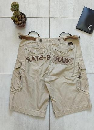 G-star raw карго шорты с утяжками2 фото